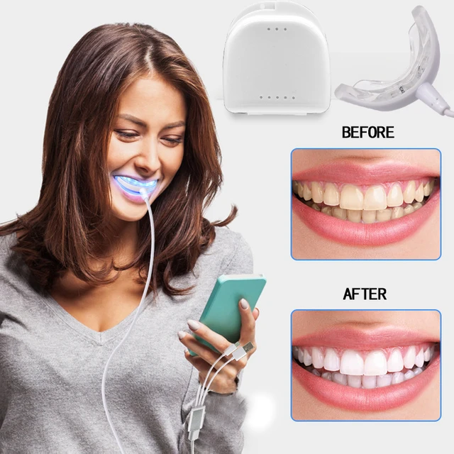  LED Light Whiten Teeth