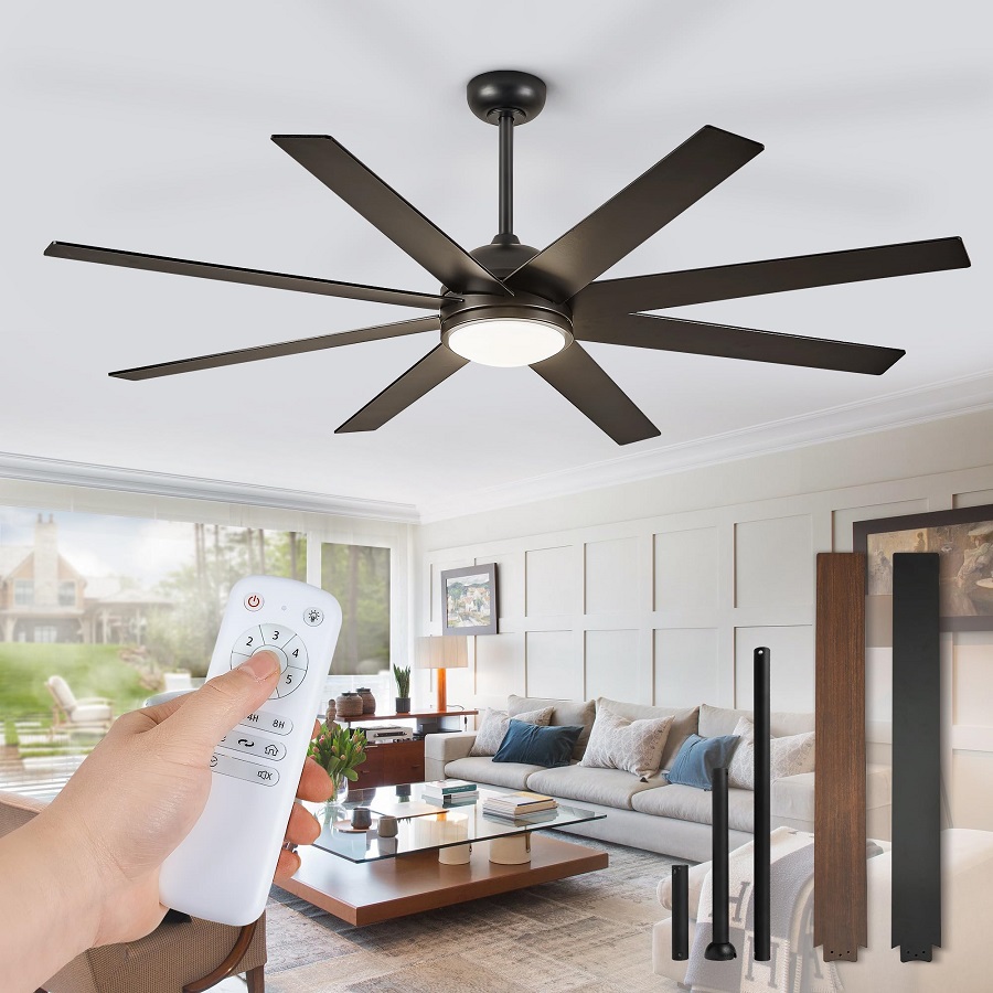 Smart Ceiling Fans: Light & Remote Features