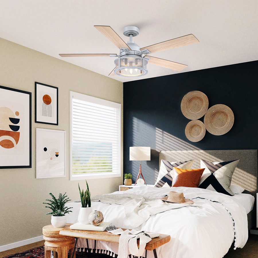 Ceiling Fan with Light and Remote for Your Bedroom