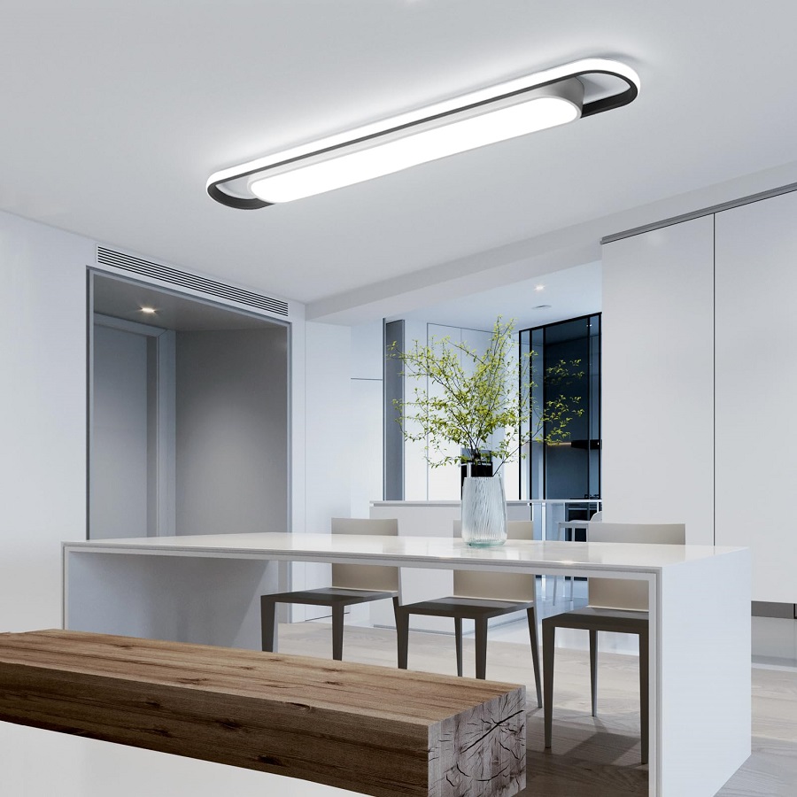 Linear ceiling light