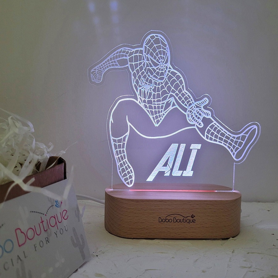 Swinging into Sweet Dreams: Spiderman Night Light Designs