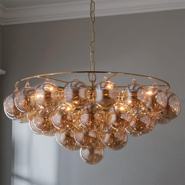 bubble chandelier