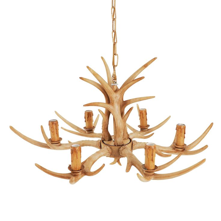 deer antler chandelier