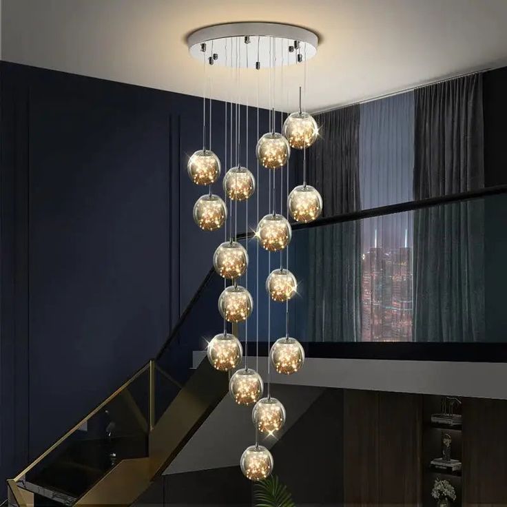 Staircase Chandelier: Illuminate Your Space with Elegance