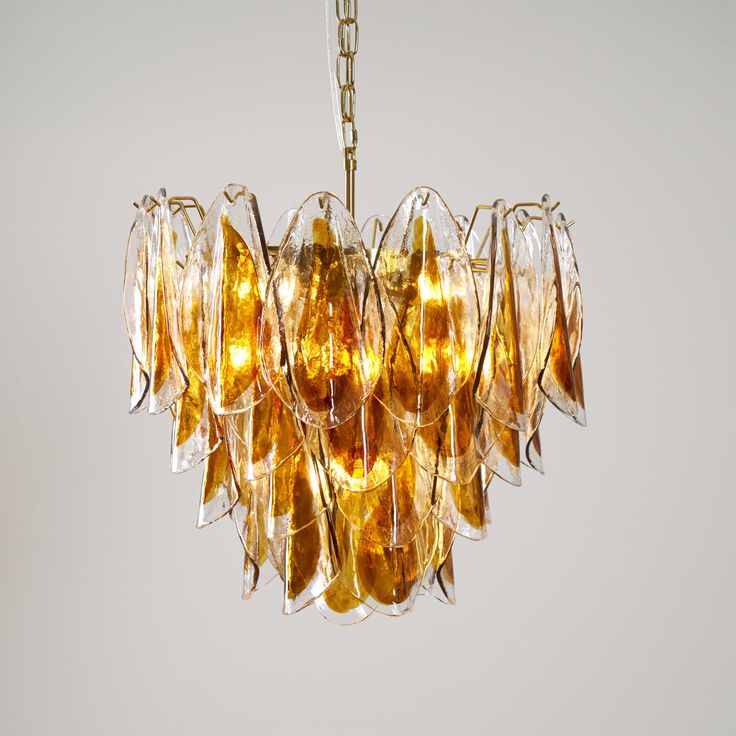 murano glass chandelier
